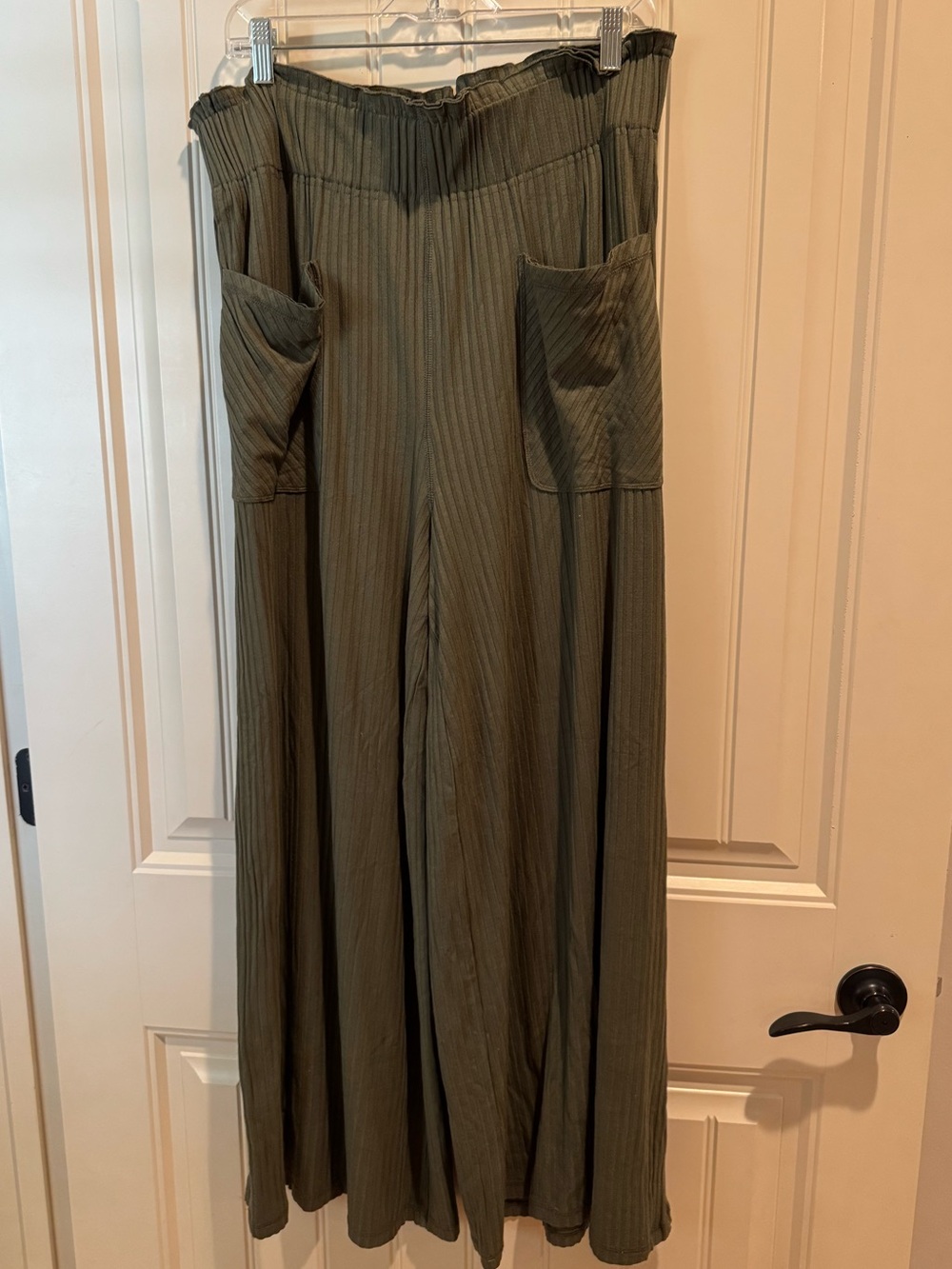 FP wide leg tall winter weight pants szL
